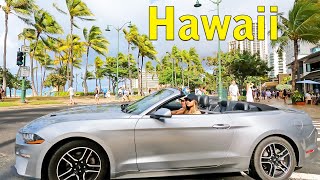 HAWAII PEOPLE  A Stormy Day in WAIKIKI hawaii walkingtour travelvlog [upl. by Tigirb]