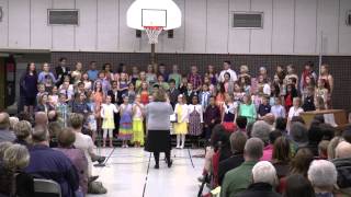 2014 04 Fellows Elementary Chorus Concert [upl. by Ellertnom13]