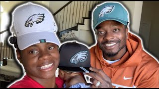 Cooking with Marquise  Philadelphia Eagles  Nursery Furniture Arrives [upl. by Eldredge]