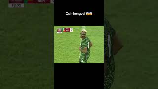 Osimhen score in just six minutes 😱 afcon football sports osimhen viral shortsfeed [upl. by Edyaw54]