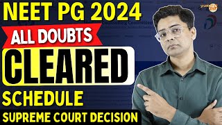 Neet pg Counselling 2024 All Doubts Cleared ✅ Schedule Update neetpg24 [upl. by Everara]