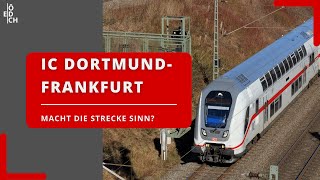 Abgehängt  Die neue IntercityLinie Münster Dortmund  FrankfurtMain [upl. by Ynohtn84]