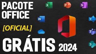 COMO BAIXAR E INSTALAR O MICROSOFT OFFICE GRÁTIS OFICIAL COMPLETO 2024 [upl. by Tessil]