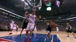 Blake Griffin gets blocked twice by Darko Milicic [upl. by Dressler]