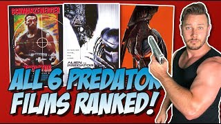 All Six Predator Movies Ranked [upl. by Dugas451]