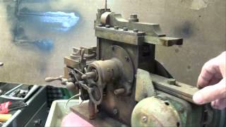 antique model METAL SHAPER MODEL like ATLAS Part 1 tubalcain [upl. by Leunammi780]