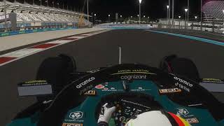 rFactor 2 – F1 2022 by AampM – Sebastian Vettels last lap [upl. by Sivi]