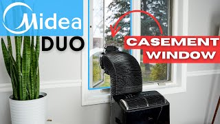 Midea Duo Casement Window Kit  How to vent a Portable AC [upl. by Killion]