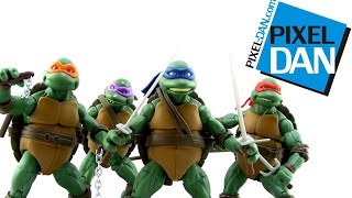 Playmates Teenage Mutant Ninja Turtles Classic Collection Figure Review [upl. by Bakemeier]