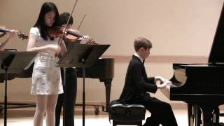 Part 2  Sasha plays his Variations on a Theme of Paganini for Piano and String Ensemble [upl. by Resor]