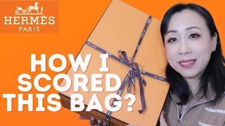 Hermes Bag Unboxing  Online Purchase  How I Scored It [upl. by Pilihp334]