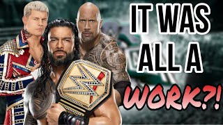 WWE TALK LET’S DISCUSS IT  WAS THIS A WORK  WWE RAW CROWD [upl. by Disario283]