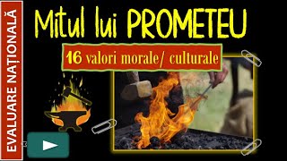 Mitul lui PROMETEU  Mitologie greacă  Elemente de interculturalitate [upl. by Nnaul506]