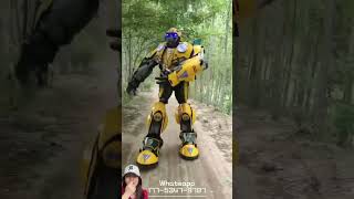 ROBOT TRANSPOMER KUNING EROR GIMANA NI ⁉️shorts funny dubbing [upl. by Dyanne873]