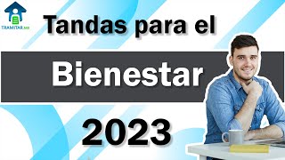 Tandas para el bienestar  Requisitos  ¿Dónde tramitarlo  2023 [upl. by Barris]