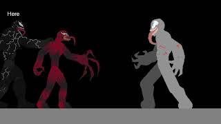 Venom vs carnage vs riot part 1 [upl. by Judye]