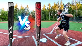 Louisville Slugger SELECT PWR vs Victus NOX  2pc Hybrid BBCOR Bat Madness Super Regional Finals [upl. by Ayortal6]