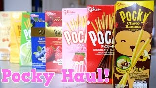 8 POCKY FLAVOURS YOU MUST TRY International Pocky Day  Yum It [upl. by Epilif428]