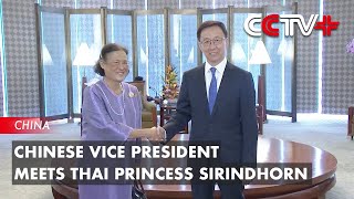 Chinese Vice President Meets Thai Princess Sirindhorn [upl. by Aciria]