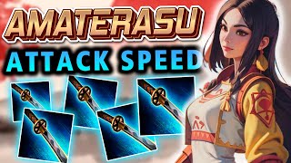 AMATERASU SOLO  ATTACK SPEED CON LA KATANA NUEVA OP [upl. by Panta131]