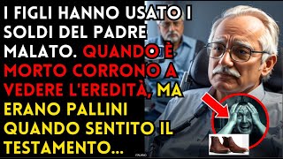 Figli andarono al funerale del padre malato per dividere leredità ma ebbero una dura sorpresa [upl. by Lynelle]