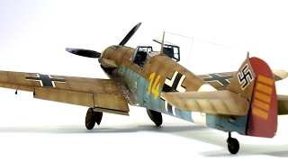 Messerschmitt Bf 109F4 Eduard 148 HansJoachim Marseille Step by Step [upl. by Johnson]