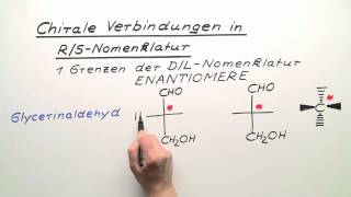 Chirale Verbindungen in RSNomenklatur  Chemie  Organische Chemie [upl. by Hadeehsar]