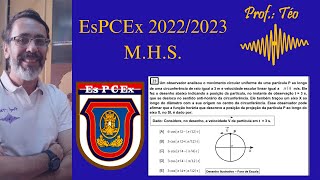 EsPCEx 20222023 Movimento Harmônico Simples [upl. by Jarvey]