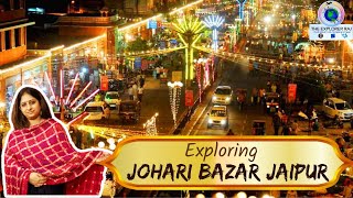 Johari Bazar Jaipur  Best Places for Food amp Shopping in Johari Bazar  Jaipur Vlog [upl. by Zalea]