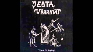 DEATH WARRANT quotTime of Dyingquot Demo 1986  plus Live recording [upl. by Leinoto]