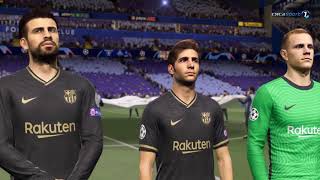 Fifers FIFA 21 Realism Mod Gameplay 2K Chelsea vs FC Barcelona [upl. by Yracaz]