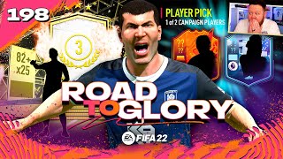 I opened BOTH of the CAMPAIGN BAG PLAYER PICKS FIFA 22 Road to Glory 198 [upl. by Chancey357]