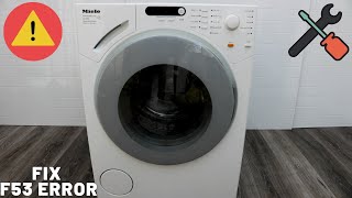 Fix Miele F53 Error Washing Machine Repair [upl. by Sadinoel2]