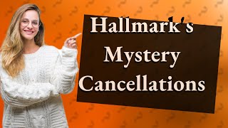 What mystery shows did Hallmark cancel [upl. by Matteo]