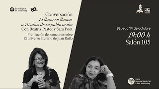 JUAN RULFO Conversación El llano en llamas a 70 años de su publicación [upl. by Gnous973]