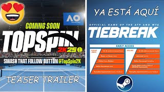 TopSpin 2K25 es una Realidad y el Early Access de Tiebreak ya Llegó  marratxiboy [upl. by Assetak]