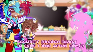 🔪Glamrocks  someone react to FNAF 1 and Afton FamilyFNAF reactionKTF💚 [upl. by Nhguavaj]