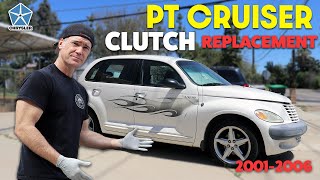 Chrysler PT Cruiser Modular Clutch Replacement  2001 thru 2006 5 Speed Manual NonTurbo [upl. by Aryahay491]