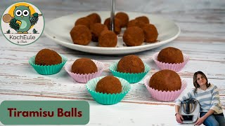 Tiramisu Balls  die italienische Verführung aus deinem Thermomix® TM6 TM5 TM31 [upl. by Burn845]