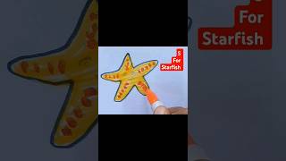 How to draw StarFish easy drawing for kids [upl. by Tades]