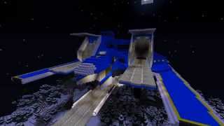 【Minecraft】プトレマイオス２改製作 Making Ptolemaios 2 Custom【GUNDAM00】 [upl. by Notsreik]