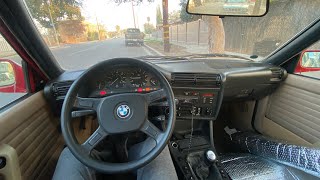 POV E30 S52 with a 410 tried a Porche  and More [upl. by Bogosian]