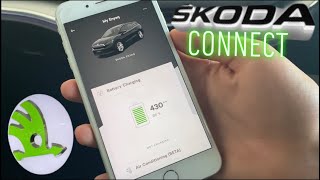 How to activate Skoda Connect [upl. by Lahcim748]