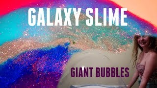 Galaxy Slime  Elmers Ooey Gluey Slime Games Competition  WINNER [upl. by Roinuj]