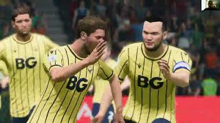 Oxford United My reactions and comments game EA FC 24 [upl. by Ednihek]