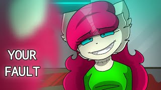 Your fault Kittydoll  animation test [upl. by Asssilem]