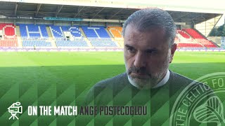 Ange Postecoglou on the match  St Johnstone 12 Celtic [upl. by Katine546]