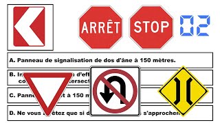 2023 Examen théorique saaq  Test de conduite la signalisation [upl. by Yacov]