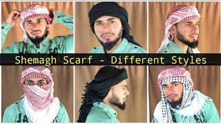 Eid Special  How to Tie Shemagh Scarf  Different Styles Tutorial  AL Aamir Khan [upl. by Agretha497]