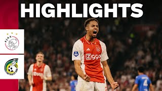 Back with a BIG win 🥰  Highlights Ajax  Fortuna Sittard  Eredivisie [upl. by Esorylime558]